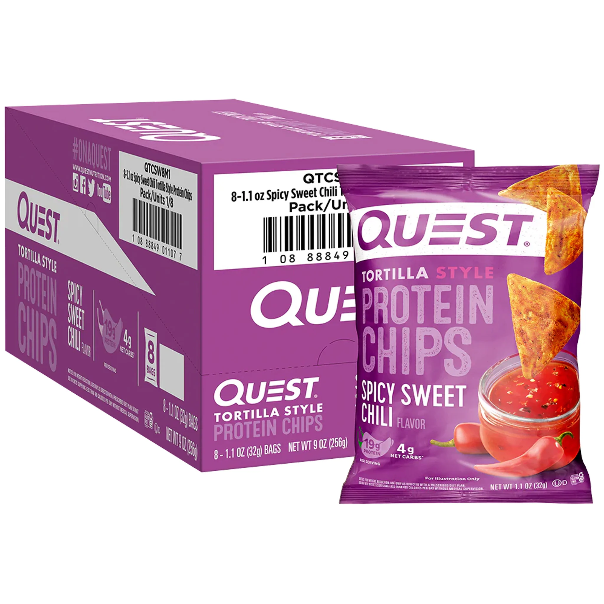 Quest Protein Chips (8 Bags) - Image 10