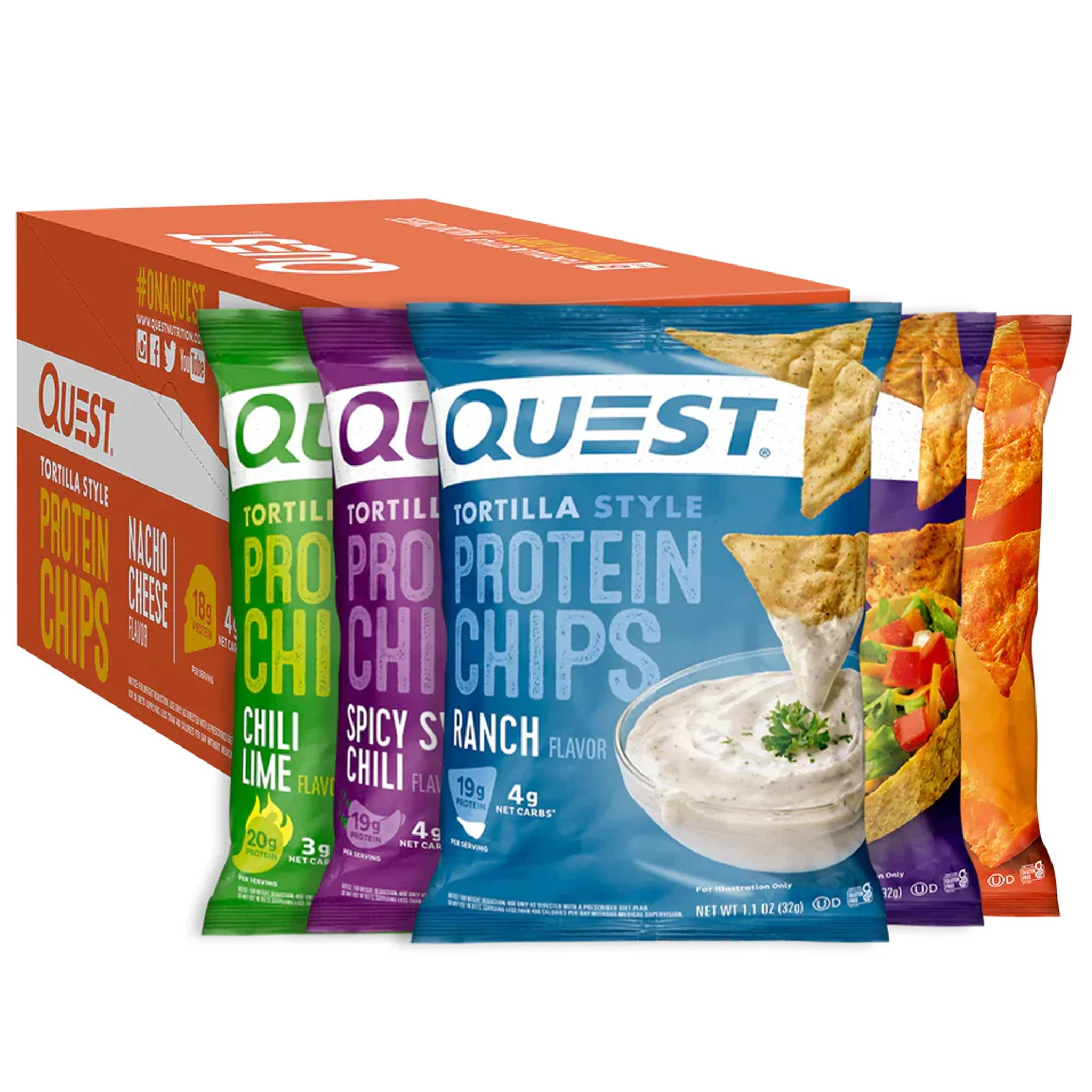 Quest Protein Chips (8 Bags) - Image 12