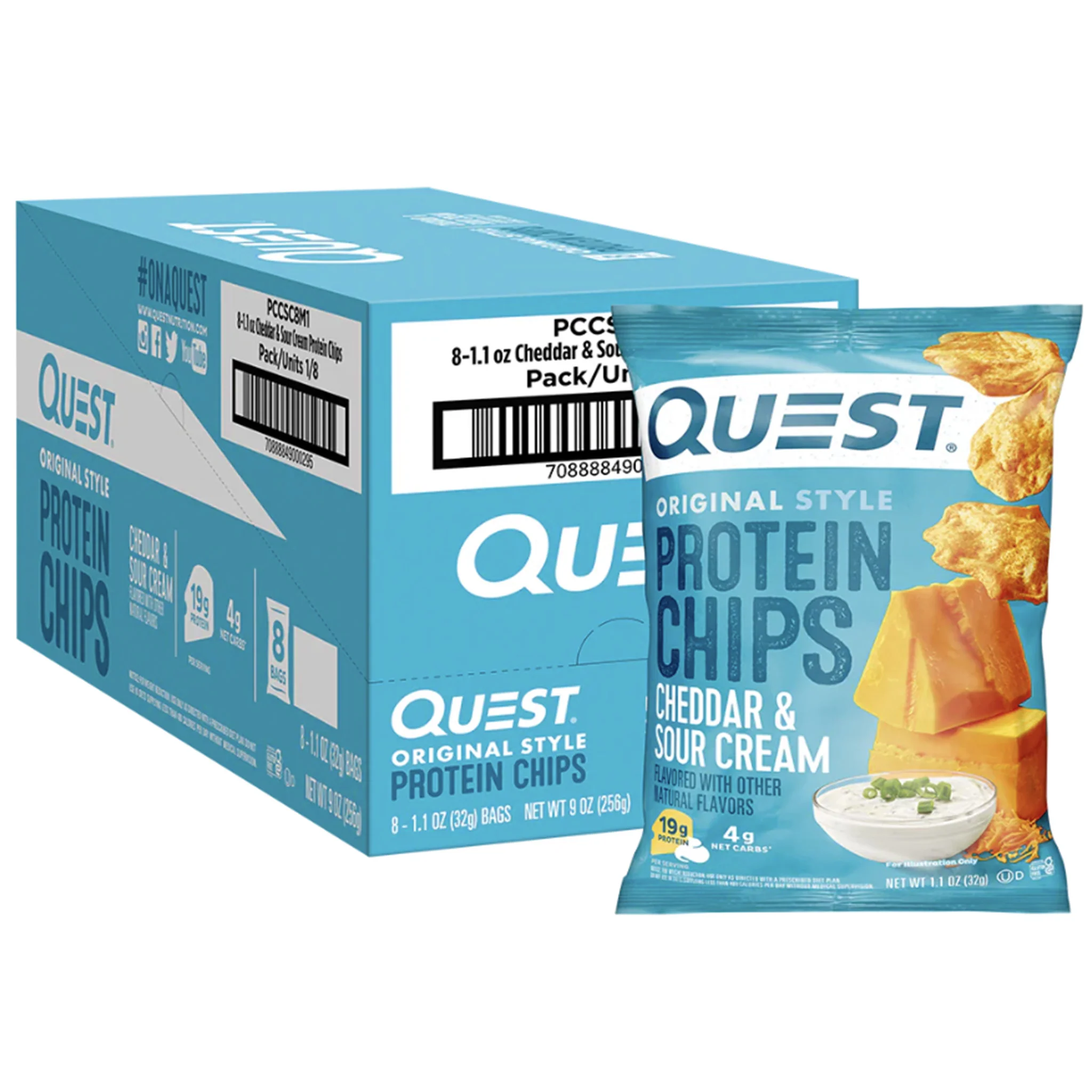 Quest Protein Chips (8 Bags) - Image 4