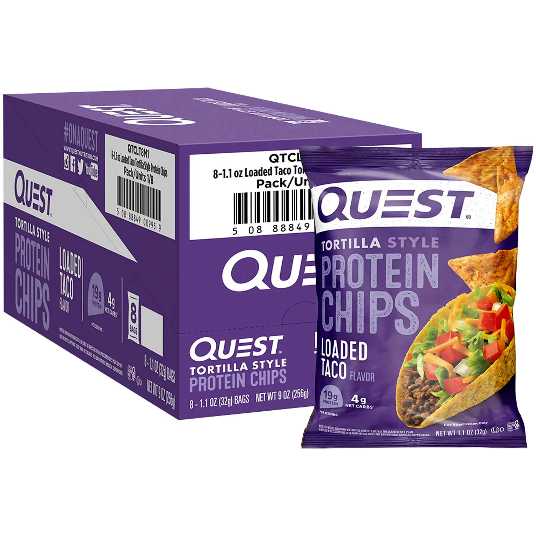 Quest Protein Chips (8 Bags) - Image 9