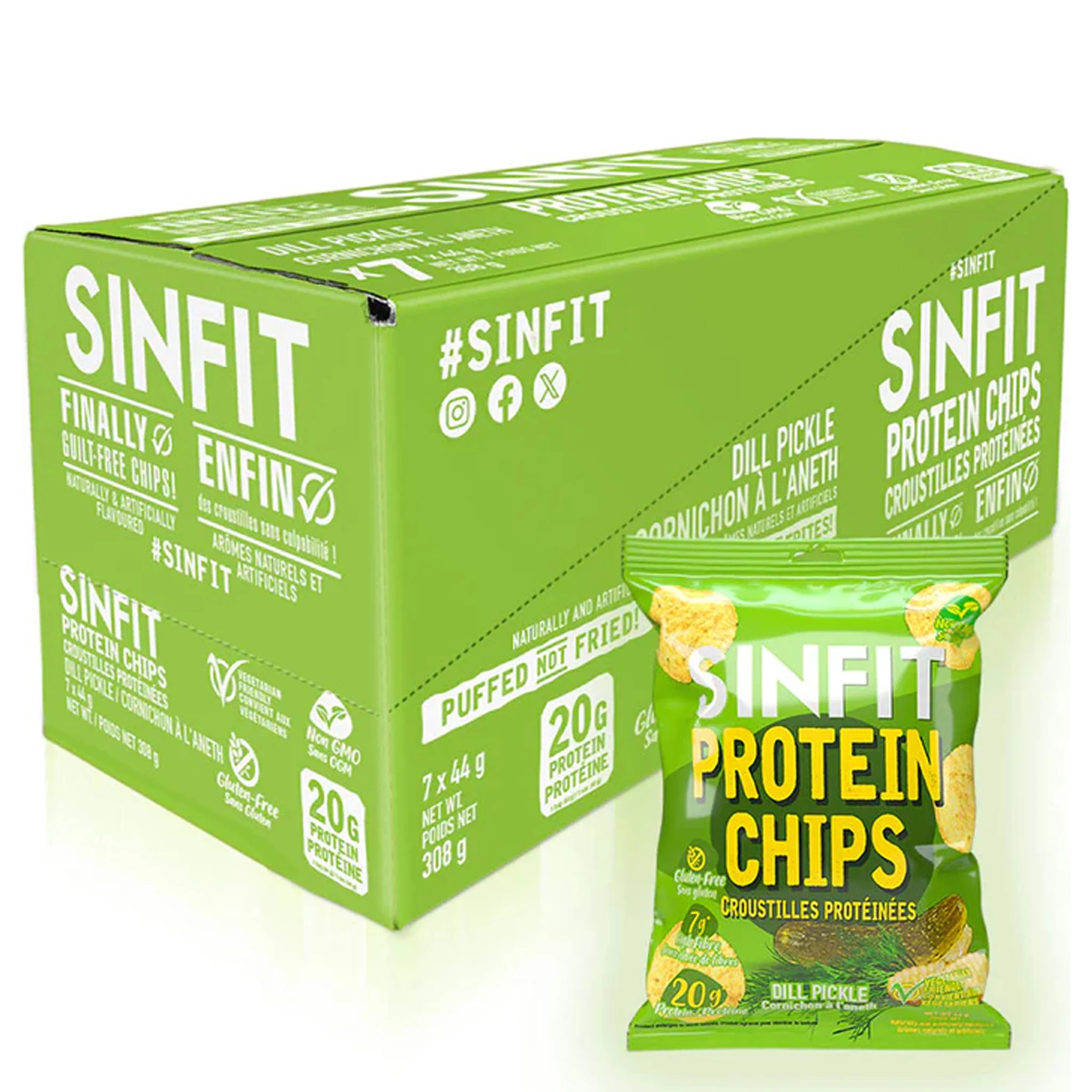 Sinfit Protein Chips (7 Bags) - Image 4