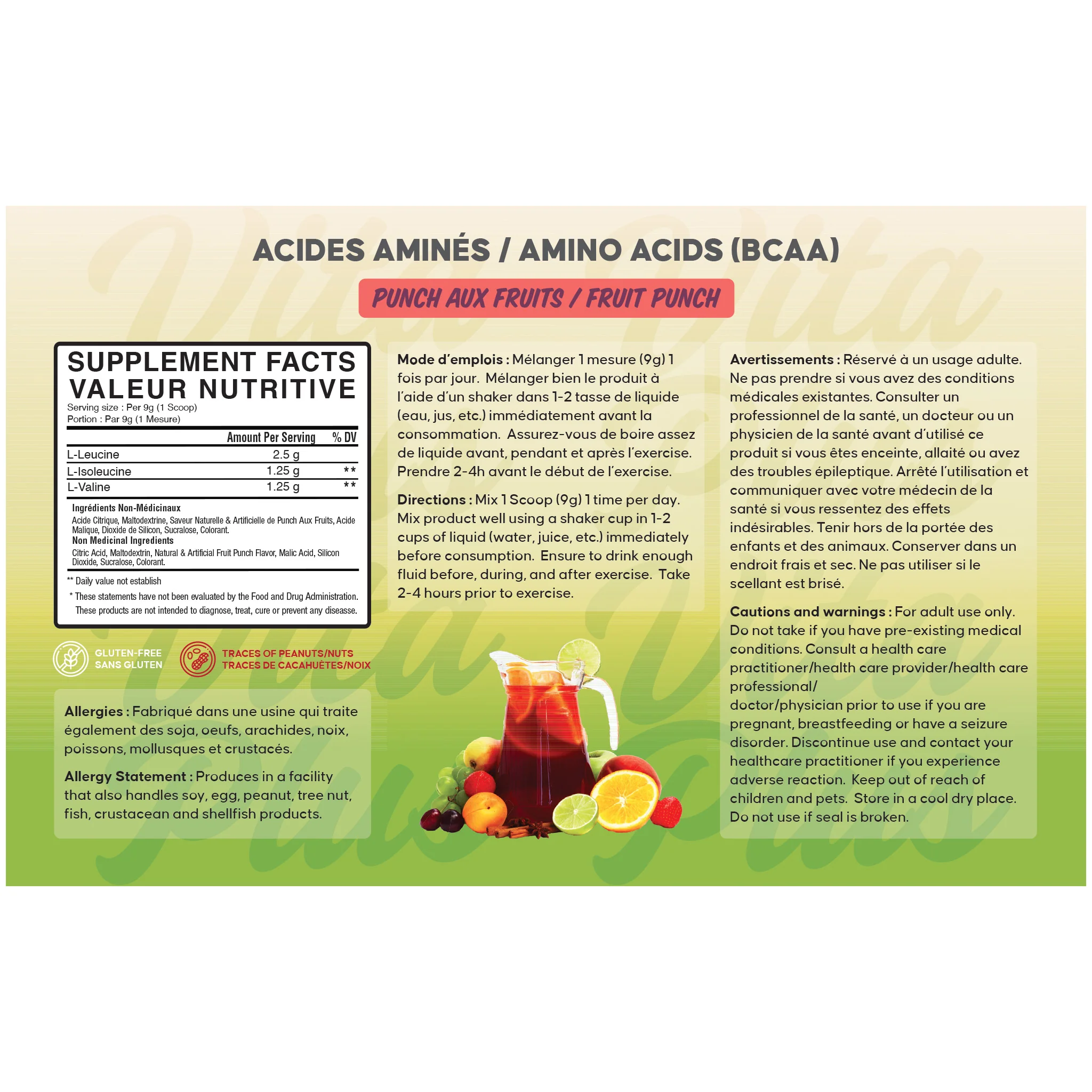 [BULK] Instantized BCAA 2:1:1 (100g to 10kg) - Image 4